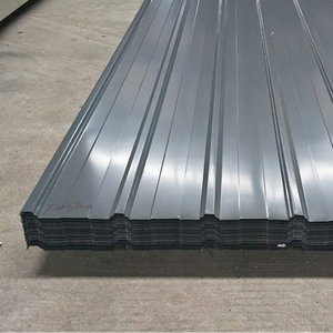 Tôle de <span class=keywords><strong>Toiture</strong></span> Ondulée <span class=keywords><strong>en</strong></span> Aluminium-<span class=keywords><strong>Zinc</strong></span> DX51D de Haute Qualité, Tuile Métallique Pressée Pleine Dureté pour Décoration Murale et de <span class=keywords><strong>Toiture</strong></span>, Taille Personnalisée - Product Image 2