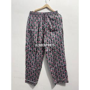 Ensemble de pyjama en coton biologique indien 100% coton, tissé à la main, confortable, pour l'été, le printemps, l'automne, l'hiver, pour les demoiselles d'honneur, pour la nuit - Product Image 4