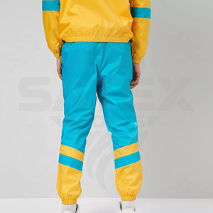 Conjunto de Chaqueta Cortavientos y Pantalones Cortos de Nailon con Logotipo Personalizado para Hombre, Traje Deportivo Corto con Cremallera, Conjunto de Dos Piezas - Product Image 5