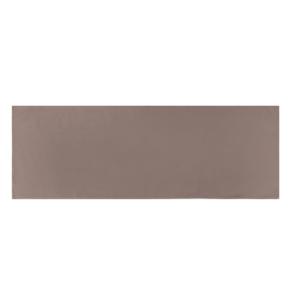 Chemin de table Excelsa Panama en coton couleur gris 45x140 cm - Product Image 1