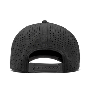 Casquette de camionneur 6 panneaux réglable en tissu maillé couleur unie, style décontracté unisexe adulte printemps-été - Product Image 3