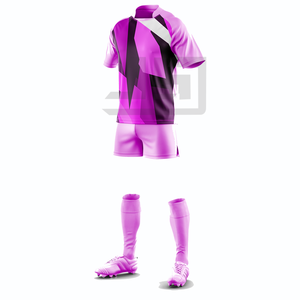 Maillot et short de rugby personnalisés JAMEZ SPORTS, coupe classique, respirant, coupe-vent, écologique, antibactérien - Product Image 4