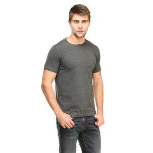 T-shirt de sport pour homme de haute qualité à faible MOQ, en coton/polyester premium, avec logo personnalisé, coupe ajustée, respirant et à séchage rapide - Product Image 4