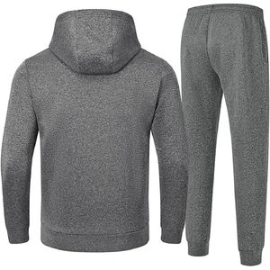 Conjunto Deportivo para Hombre, Color Gris, Sudadera con Capucha y Pantalones, Manga Larga, Corte Regular, Transpirable, para Otoño - Product Image 2
