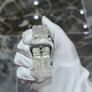 Reloj Analógico de Lujo con Movimiento Mecánico de Acero Inoxidable, Diamante Moissanite VVS de Alta Calidad, Esfera de 42 mm, GPS, Alarma, Resistente al Agua - Product Image 3