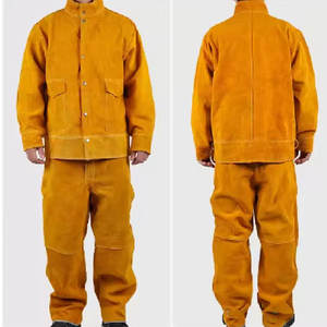 Combinaison de soudage robuste, résistante aux hautes températures, en tissu respirant, vêtements de travail industriels - Product Image 1