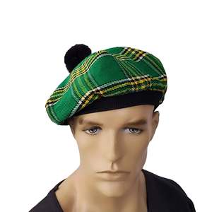 Chapeau écossais en tartan Eoin Winston Sports, chapeau Tam O Shanter, bonnet traditionnel à la mode, réglable, unisexe, pour toutes les saisons - Product Image 5