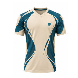Camiseta de Fútbol Premium para Hombre, Ecológica, 100% Poliéster, Transpirable, Absorbente de Humedad, Ligera y de Secado Rápido - Product Image 1