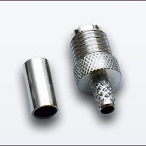 Conector Coaxial RF MINI UHF Hembra Tipo Crimp RG 58, Conector Recto para Cable Coaxial RG58 LMR195, Antena de Banda Ancha Inalámbrica - Product Image 6