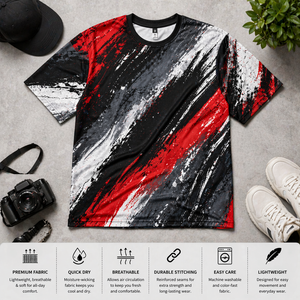 Factory Custom Light Weight Running <b>T</b>-<b>Shirt</b> Quick Dry <b>Polyester</b> Sports Wear Wholesale Sublimation Short Sleeve <b>T</b>-<b>shirt</b> - Product Image 5