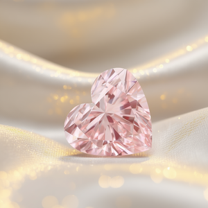 Diamant en forme de cœur certifié IGI 7.06 HEART VS1, nouveau diamant cultivé élégant en forme de cœur - Product Image 3