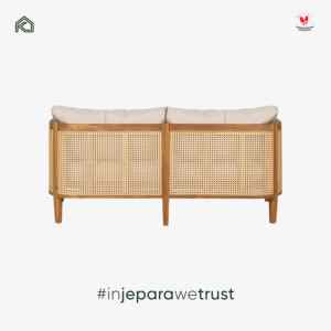 Muebles Contemporáneos de Dos Plazas para Vestíbulo de Hotel, Madera de Teca Sólida y Ratán, Elegantes y Modernos para Sala de Estar de Apartamento, Resort o Villa, Proveedor de Muebles - Product Image 4