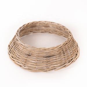 Farmhosuit-Collar de falda para árbol de Navidad, anillo de ratán tejido a mano para árbol de Navidad personalizado en Vietnam, buena elección - Product Image 1