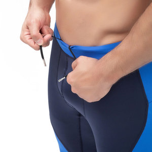 <b>Men's</b> Gym <b>Compression</b> Leggings Four Way Stretch Quick Dry Workout Training Running Fitness Sports Performance Base Layer - Product Image 5
