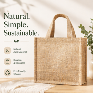 Eco-Friendly <b>Reusable</b> Tote <b>Bag</b> with Custom Logo | Gusset Zipper Closure Hand Length Handle Outdoor Use Promotional Shopping <b>Bag</b> - Product Image 6