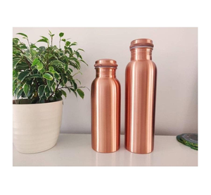 <b>Huge</b> Selling Copper <b>Water</b> <b>Bottle</b> with Premium Packaging Made in India Standard Quality Best Selling - Product Image 6