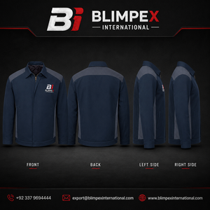 Uniforme de Trabajo para Hombre de Alta Calidad, Algodón Transpirable, Diseño de Manga Larga con Cuello y Cierre Frontal, Certificado CE, Impresión UV - Product Image 4