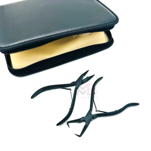 Kit d'outils professionnel multi-usages pour extensions capillaires : Démonte-perles et outil de pose, accessoires en acier inoxydable revêtu - Product Image 4