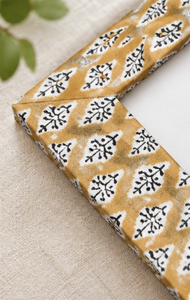 Ridhi Handcrafted Fabric <b>Photo</b> <b>Frame</b> - Fullers Earth Powder - Top Load Tabletop or Wall Hanging - Christmas <b>Gift</b> <b>Frame</b> - Product Image 3