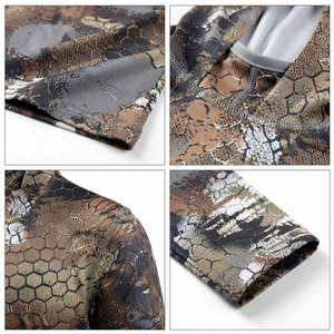 Sudadera con Capucha de Pesca de Manga Larga para Hombre, Secado Rápido, Transpirable, Protección Solar, para Pesca en Agua Dulce y Salada, Económica - Product Image 6