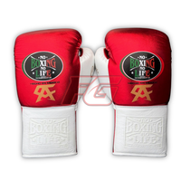 Guantes de Boxeo No Boxing No Life, Cuero Genuino, Profesionales, para Entrenamiento y Sparring, Marca Privada, OEM/ODM, Proveedor EXW