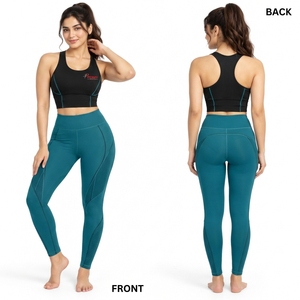 Ropa Deportiva Ligera y Transpirable para Gimnasio, Yoga, Pilates, para Ejercicio Diario, Conjunto de Yoga para Mujer con Material Suave y Elástico - Product Image 6