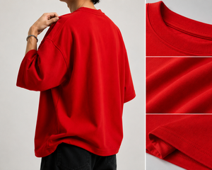 T-shirt décontracté pour homme Dumela, coupe classique, manches courtes, col rond, tricot uni, 100% coton, anti-boulochage, respirant, 180g - Product Image 6