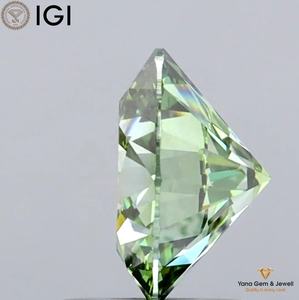 ใบรับรอง IGI 8.11 มม. สำหรับงานแต่งงาน เพชรทรงกลมพิเศษ 2.00 กะรัต เพชร CVD ที่เพาะเลี้ยงในห้องปฏิบัติการ ความสะอาดระดับ VS1 สีเขียวสดใสแฟนซี - Product Image 6