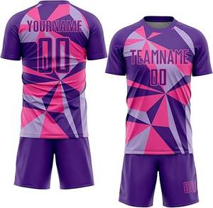 Uniforme de Fútbol de Último Diseño 100% Poliéster, Nuevo Estilo, Personalizado para Adultos, Color Personalizado, Logotipo Personalizado, Sin Mangas, Secado Rápido, Premium - Product Image 1
