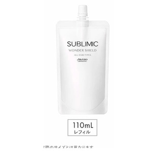 Recharge pour le traitement capillaire SHISEIDO PROFESSIONAL SUBLIMIC Wonder Shield 110mL Brume de protection thermique - Product Image 1