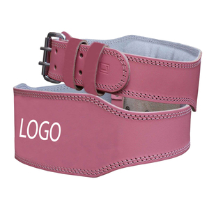 Customized High Quality Heavy Duty Strong Adjustable Leather Weightlifting <b>Belt</b> Buckle Closure Non-Slip for Gym Fitness Workout - Product Image 5