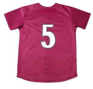 Maillot de baseball et de softball unisexe personnalisé de haute qualité avec impression ou broderie personnalisée, logo par sublimation, maillot en mesh - Product Image 2