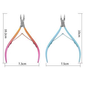 Coupe-ongles professionnels en acier inoxydable, lame plate de 12,5 mm, pointe acérée pour la coupe des ongles des doigts, usage adulte - Product Image 5