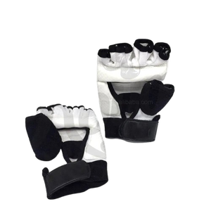 Gants de boxe et de MMA en PU/cuir de haute qualité avec poignées Équipement d'entraînement au meilleur prix pour l'entraînement de boxe en plein air - Product Image 1