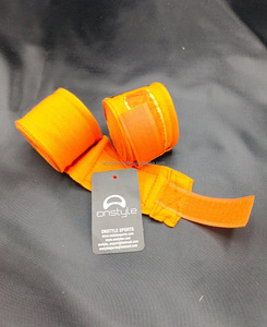 Meilleures ventes : Bandes de poignet réglables en pur coton respirant, longueur personnalisable, avec logo, pour la boxe en extérieur et les arts martiaux de haute performance - Product Image 2