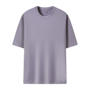Camisetas culturales de algodón puro con diseño de logotipo personalizado OEM, camisetas publicitarias con impresión de logotipo, camisetas de trabajo con cuello redondo. - Product Image 3
