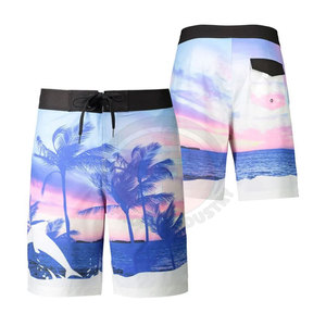 Wholesale Men Solid Casual <b>Mid</b> Canvas Sublimation Shorts Custom Design Quick Dry Breathable Eco-Friendly Material Running - Product Image 2