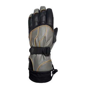 Gants de ski chauds pour l'hiver, doublure thermique, poignet en néoprène, imperméables, paume antidérapante, fermeture auto-agrippante pour le snowboard - Product Image 5