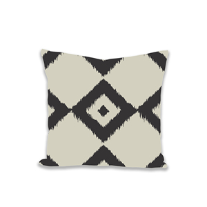 Modern Printed Geometric Pattern 100% Cotton Washable Cushion Cover Black White Decorative Pillow - Product Image 3