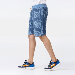 Pantalones Cortos Casuales de Moda para Hombre, de Alta Calidad, Color Sólido, 100% Algodón, Largura hasta la Rodilla, Cierre con Cordón - Product Image 4