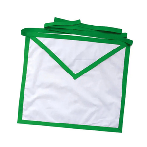 Tablier de cérémonie maçonnique personnalisé avec logo couleur, haute qualité, toutes tailles, nouveau design, best-seller, prix de gros, fait main - Product Image 3
