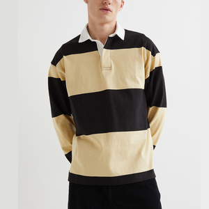 Men's Long-sleeved Polo <b>Shirts</b> Polo <b>Collar</b> <b>T</b> <b>Shirt</b> Design for Formal Wear Long Sleeve Polo <b>Shirts</b> 2026 Wholesale - Product Image 4
