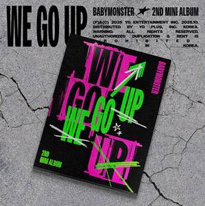 BABYMONSTER 2ème mini-album [WE GO UP] Version UP KPOP Groupe d'idoles coréennes Album officiel CD de collection Cadeau gratuit pour les fans Pop - Product Image 1