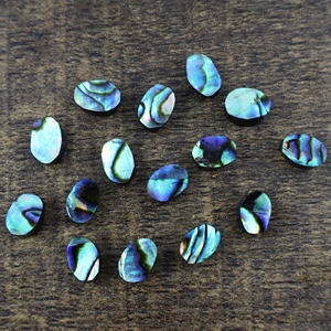 Cabochon en nacre naturelle, forme ovale 5x7mm, pierre en vrac pour la fabrication de bijoux, vente en gros - Product Image 4