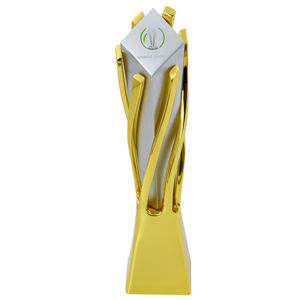 Trophées, médailles et plaques en métal personnalisés NID Professional Gold Arts Sports Awards en gros avec logo pour les souvenirs d'entreprise - Product Image 6