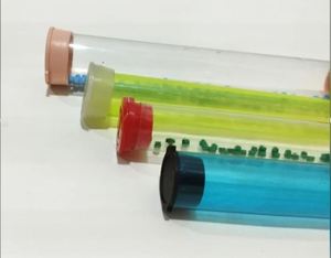 Tube d'emballage industriel transparent personnalisé professionnel, tube en PVC avec impression sérigraphique sur mesure - Product Image 1