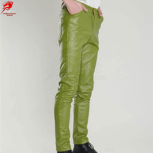 Made In Best Material <b>Men</b> <b>Leather</b> <b>Pants</b> Stylish Look Durable Material Comfortable Fit For <b>Men</b> Wears Online Sale - Product Image 3