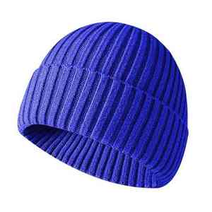 Gorro de Punto Acanalado Personalizado, Unisex, Cálido para Invierno, Gorro de Calavera con Borde Suave, Gorro de Pescador Holgado para Hombre y Mujer, Color Sólido - Product Image 2