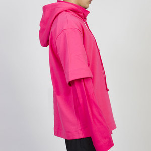 Wholesale <b>Cheap</b> Price Best Quality Double Sleeves Hoodie Women Streetwear 100% Cotton High Demanded Casual Wear - Product Image 4