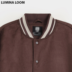 Chaquetas Varsity Personalizables de Invierno para Hombre, Estilo Universitario Vintage, con Cuello Alto, Chaquetas Cortas de Béisbol para Escuelas y Equipos Deportivos - Product Image 5